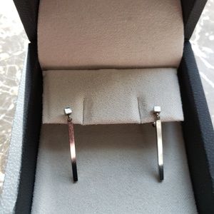 Blue Nile Jewelry - Blue Nile 950 Platinum Bar Drop Earrings Blue Nile Jewelry - Blue Nile 950 Platinum Bar Drop Earrings